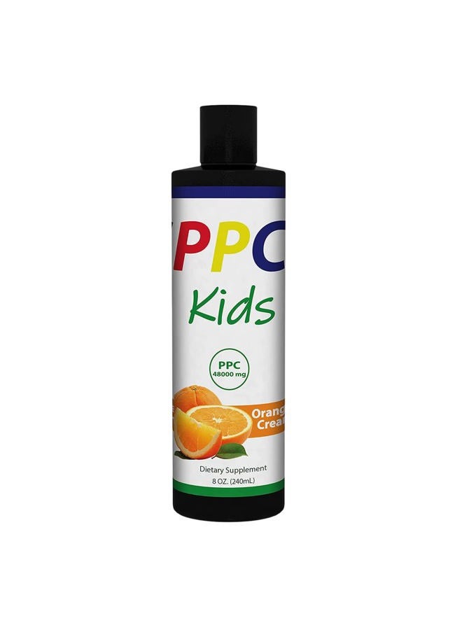 Nutrasal PhosChol Kids Liquid Liposome Orange Cream - 8 oz. - Image 1