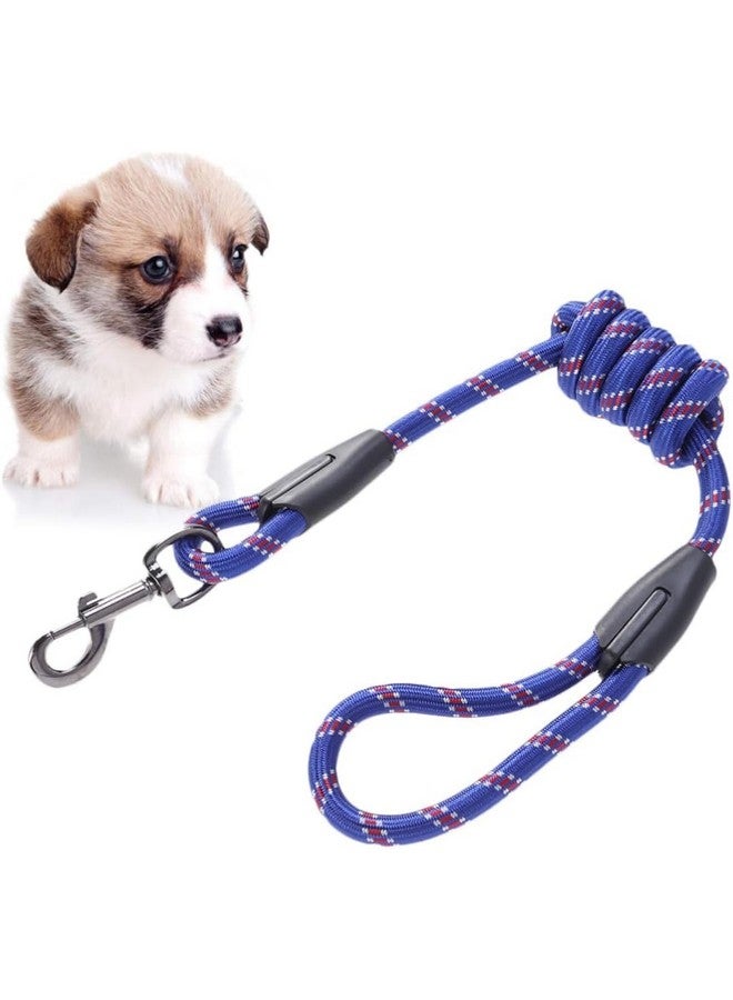 إيميلي بيتس حبل جر للكلاب، حبل جر مقاوم للتآكل للحيوانات الأليفة، حبل جر عالي القوة من النايلون للحيوانات الأليفة للمشي في الهواء الطلق (أزرق غامق) - Image 1