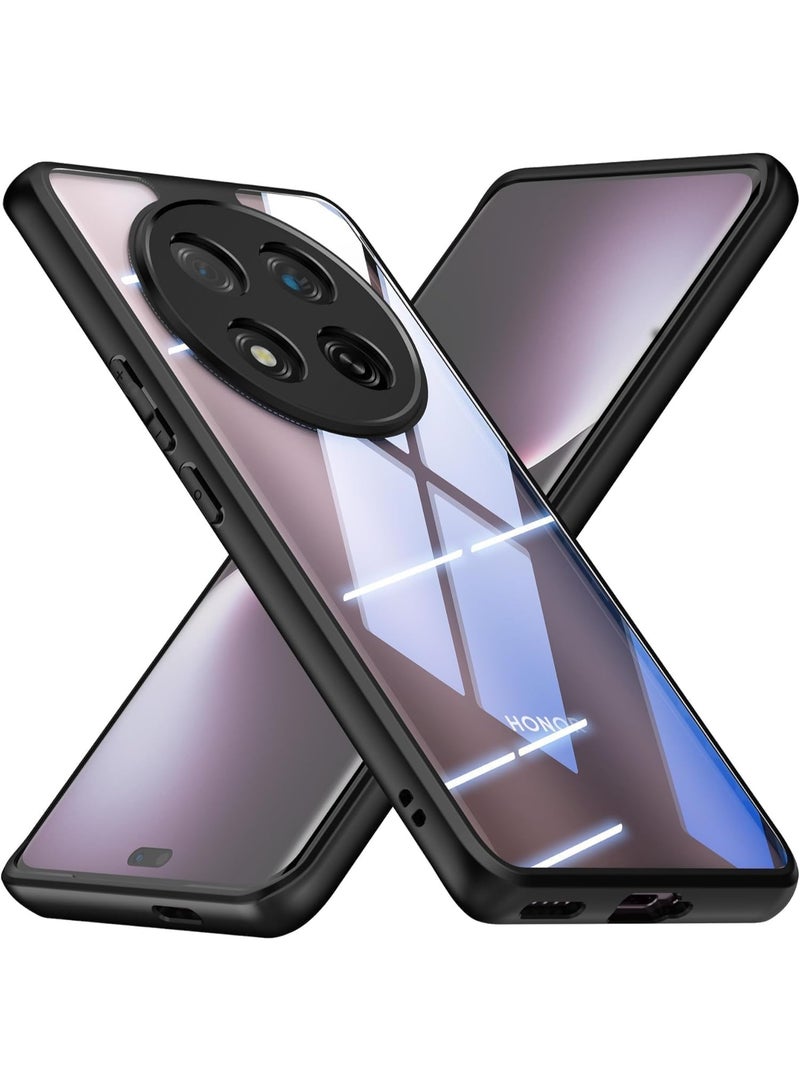 جراب حمايه شفاف مضاد للاصفرار ومقاوم للصدمات متوافق مع Honor X9C  (شفاف) - Image 1