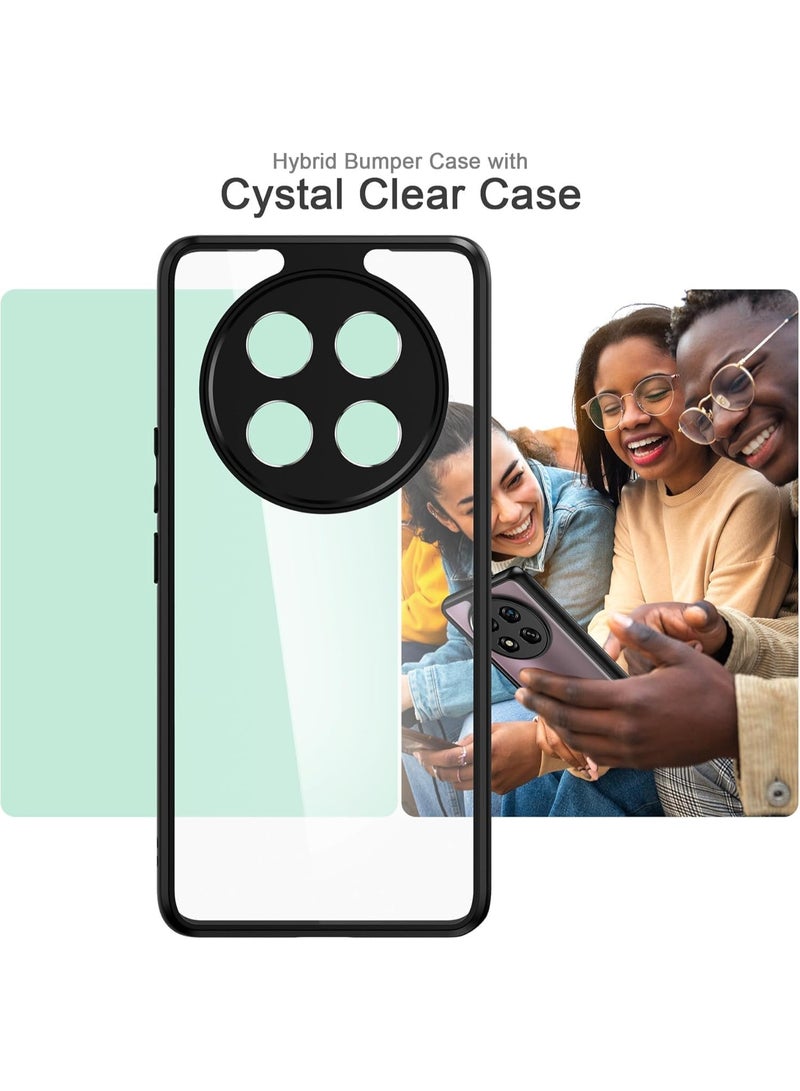 جراب حمايه شفاف مضاد للاصفرار ومقاوم للصدمات متوافق مع Honor X9C  (شفاف) - Image 2