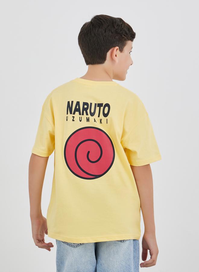 Styli Graphic Print Short Sleeve T-Shirt - Image 1