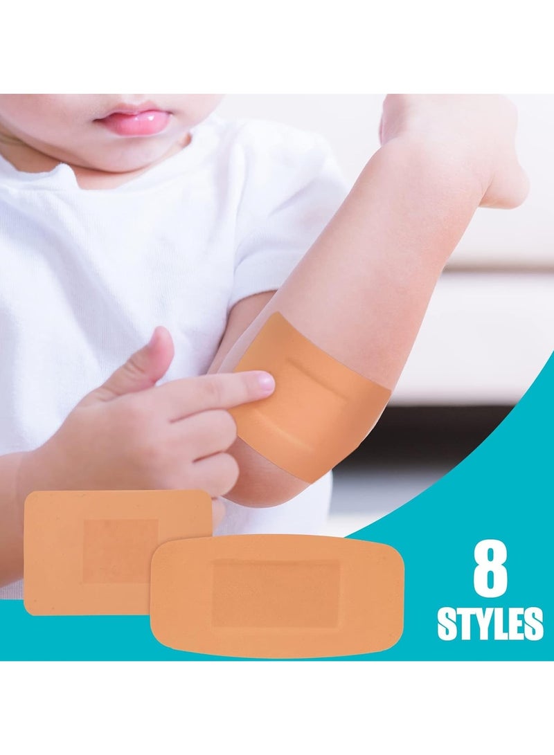 general 160 pieces of various bandages pack various sizes fingertip bandages waterproof bandages breathable adhesive bandages bulk first aid wound care scratch blisters - Image 3