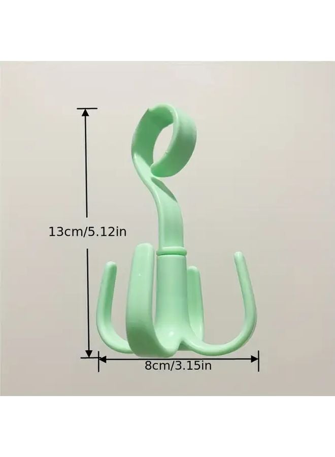 2pcs Random Color 360 Rotating Hanger Wall Mounted Organizer For Ties Belts Hats - Image 4