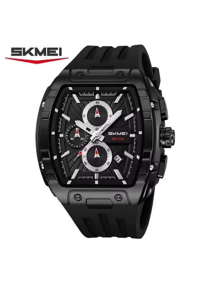 سكمي ساعة يد رجالية SKMEI 2363 مقاومة للماء، تعمل بنظام كوارتز تناظري - Image 1