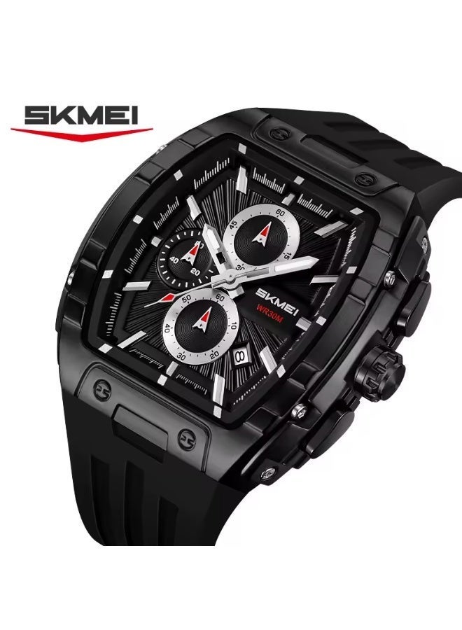 سكمي ساعة يد رجالية SKMEI 2363 مقاومة للماء، تعمل بنظام كوارتز تناظري - Image 2