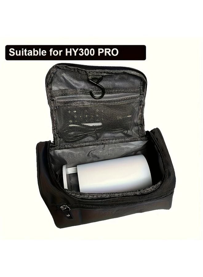 Black Protective Travel Storage Case Bag For Magcubic HY300 Pro HY320 Hybrid 320 Mini Projectors - Image 3