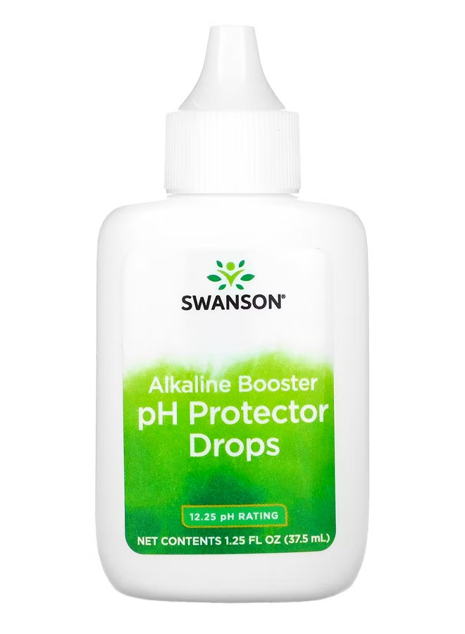 SWANSON Alkaline Booster pH Protector Drops 1.25 fl oz (37.5 ml)