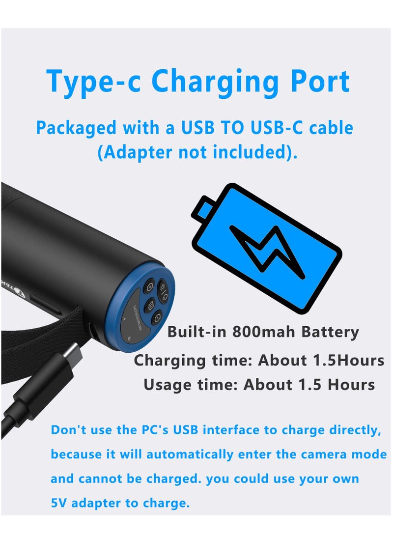 Handheld Wireless Digital Microscope with LED Lights, Portable HD Magnifier for 50x to 1000x USB Magnification - Image 5