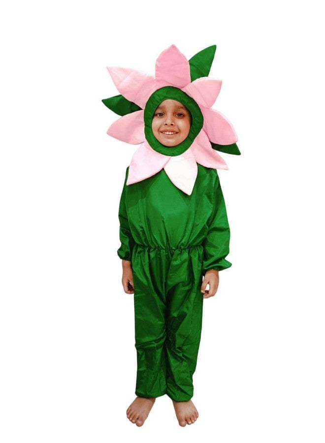 بوك ماي كوستيوم زي تنكري للأطفال من BookMyCostume على شكل زهرة وردية من عمر سنتين إلى ثلاث سنوات - Image 1