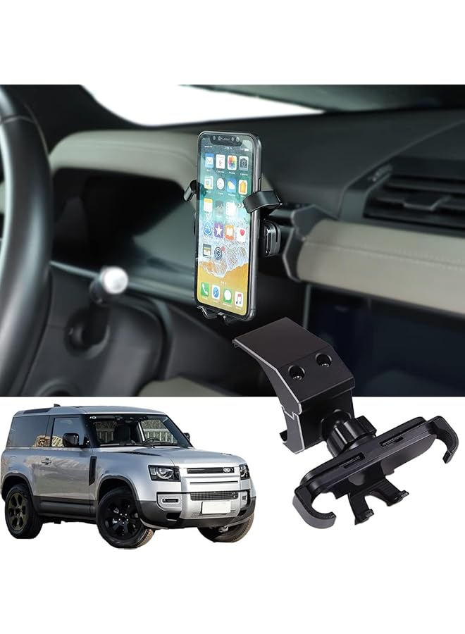 Green Tiger Phone Mount Fit for Land Rover Defender 110 90 2020-2022 Car Center Console Mobile Phone Holder Land Rover Defender Special Mobile Phone Holder Decorative Accessories - Image 1