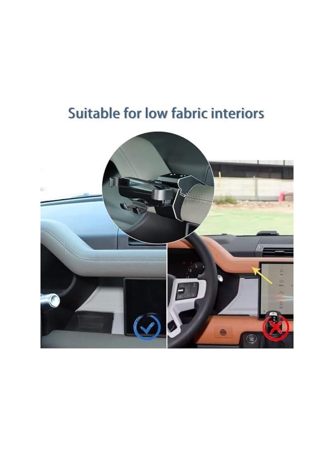 Green Tiger Phone Mount Fit for Land Rover Defender 110 90 2020-2022 Car Center Console Mobile Phone Holder Land Rover Defender Special Mobile Phone Holder Decorative Accessories - Image 3