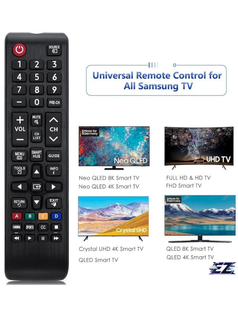 ELTRAZONE "Universal Samsung TV Remote Control – Replacement for All Samsung Smart LCD, LED, SUHD, UHD, HDTV, and 3D TVs (Models: BN59-01199F, BN59-01315A, BN59-01315B, BN59-01315J, BN59-01315D, BN59-01315N)" - Image 2