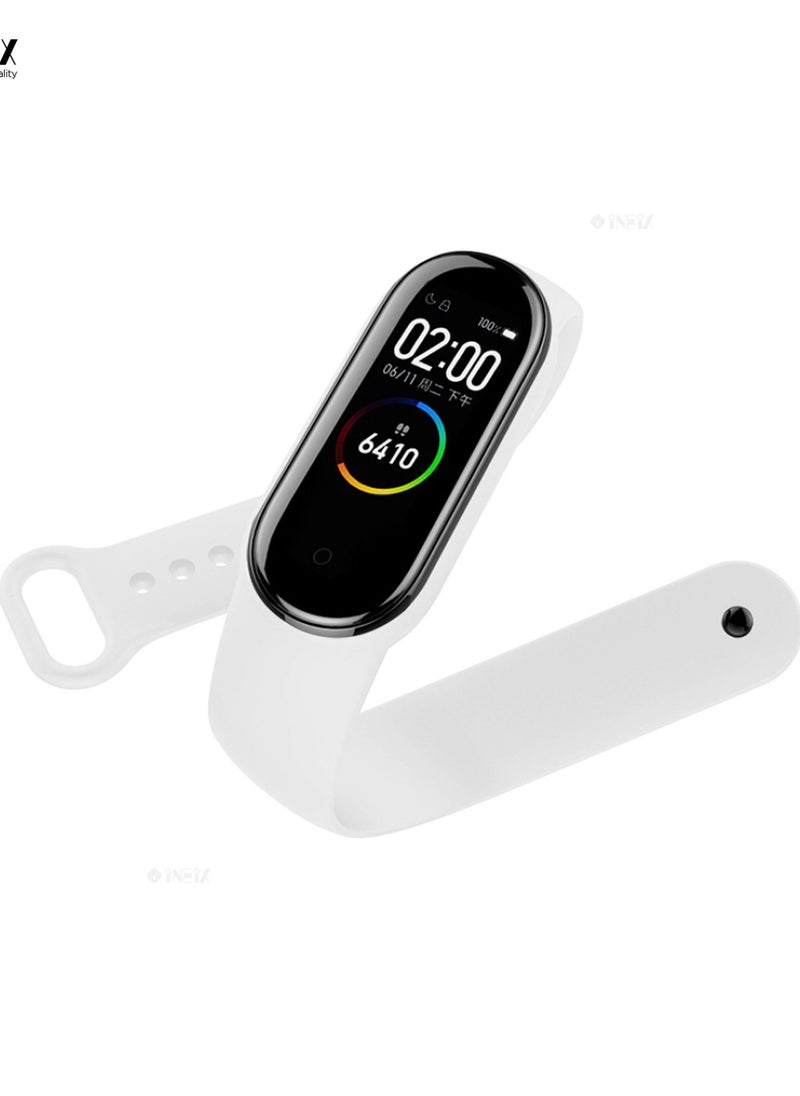 INEIX Soft Silicone Replacement Strap For Xiaomi Mi Band 6  - Image 5
