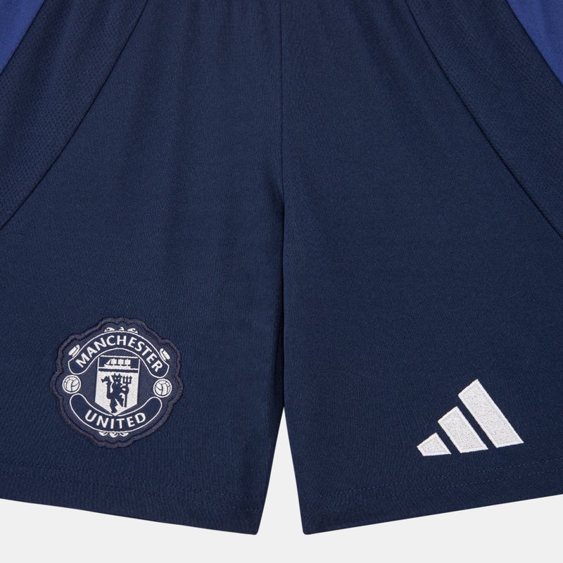Adidas Kids' Manchester United 24/25 Away Replica Football Shorts - Image 3