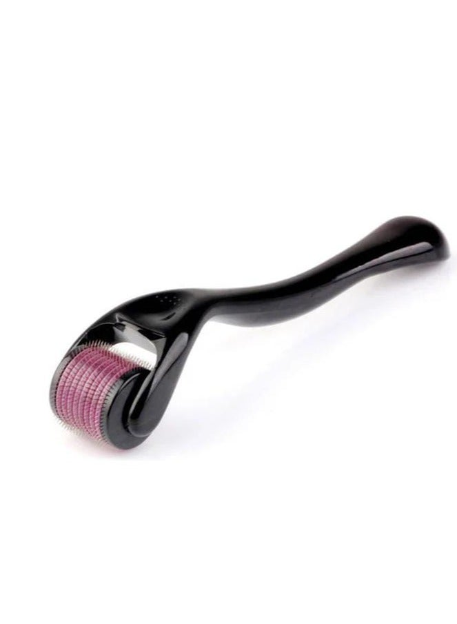 Loquat Rotating Tool for Wrinkle Treatment and Hair Loss, Black/Pink, 5.2x1.1x1.2 cm - Image 4