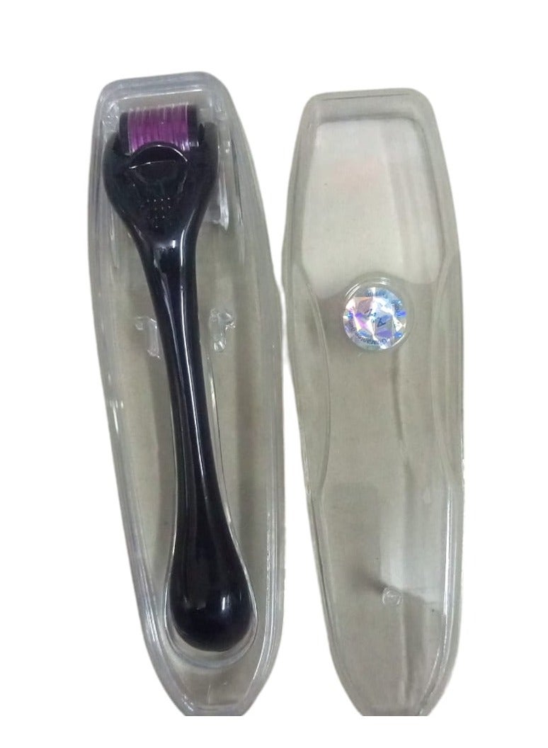 Loquat Rotating Tool for Wrinkle Treatment and Hair Loss, Black/Pink, 5.2x1.1x1.2 cm - Image 3