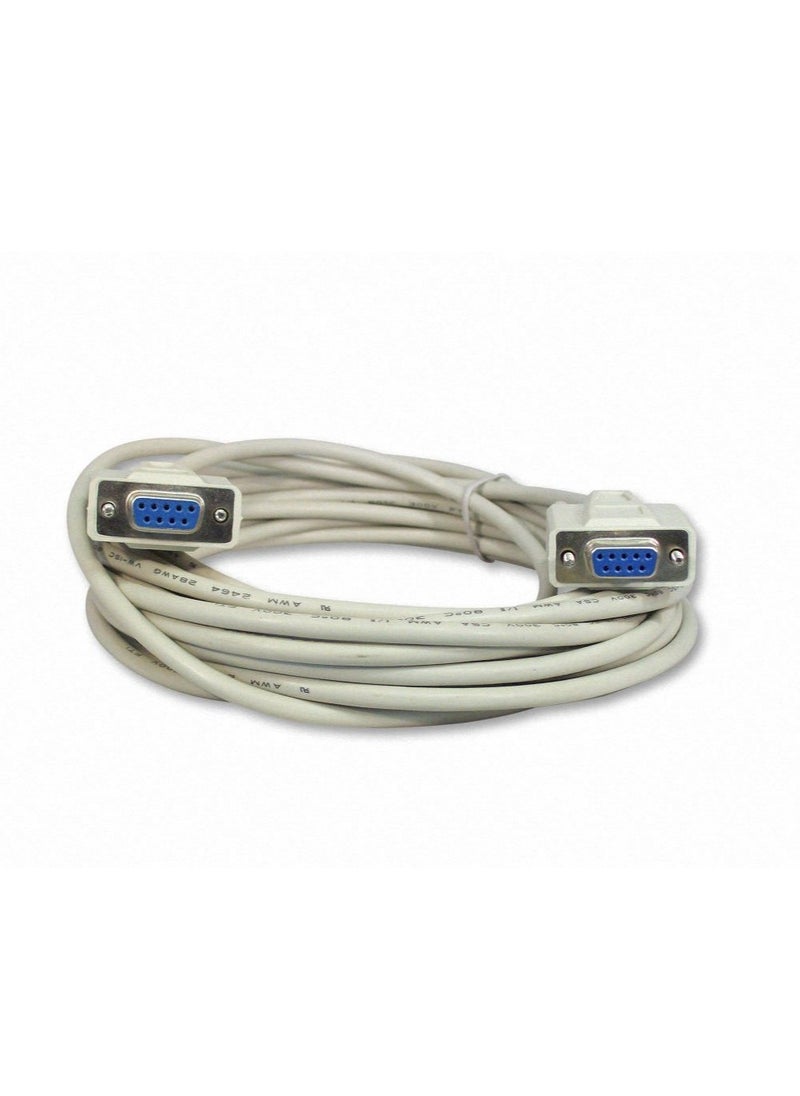 Modem Cable DB9F/F  Female to Female (DB9F/DB9F) Serial Null Modem Cable  - Image 1