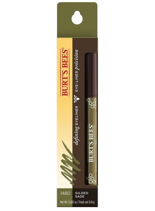 Burt's Bees , Defining Eyeliner Gilded Sage, 0.005 Ounce - Image 1