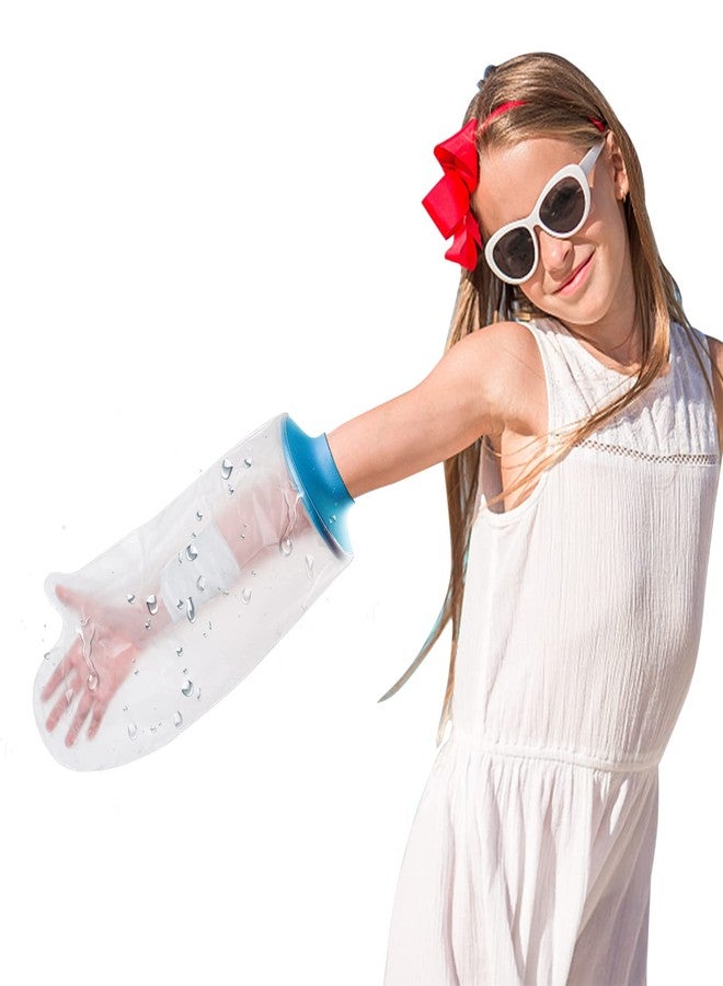 SUPERNIGHT Waterproof Arm Cast Cover for Shower Child, Arm Cast Protector for Bathe, Watertight Cast Bandage Protector for Arm, Wrist and Hand Wounds (Large) - Image 1