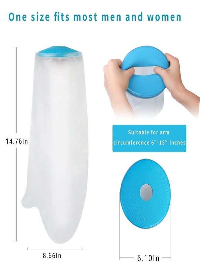 SUPERNIGHT Waterproof Arm Cast Cover for Shower Child, Arm Cast Protector for Bathe, Watertight Cast Bandage Protector for Arm, Wrist and Hand Wounds (Large) - Image 4