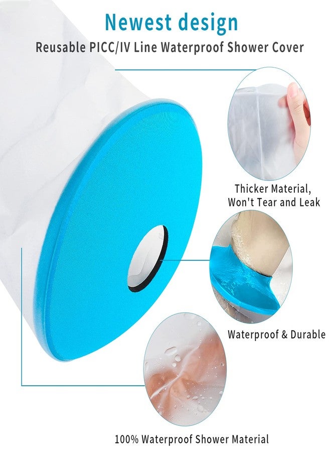SUPERNIGHT Waterproof Arm Cast Cover for Shower Child, Arm Cast Protector for Bathe, Watertight Cast Bandage Protector for Arm, Wrist and Hand Wounds (Large) - Image 3