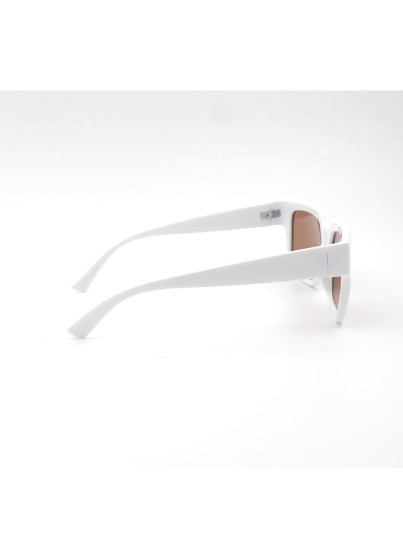 MADEYES نظارات شمسية للرجال حماية من الأشعة فوق البنفسجية EE23P191-3 - بيضاء - Image 4