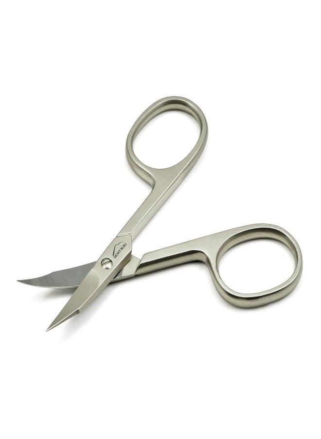 Mont Bleu Two-in-one Nail & Cuticle Combination Scissors made in Italy | sharpened in Solingen - Image 2