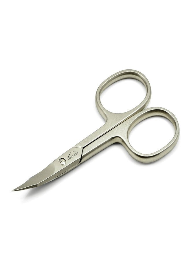 Mont Bleu Two-in-one Nail & Cuticle Combination Scissors made in Italy | sharpened in Solingen - Image 1