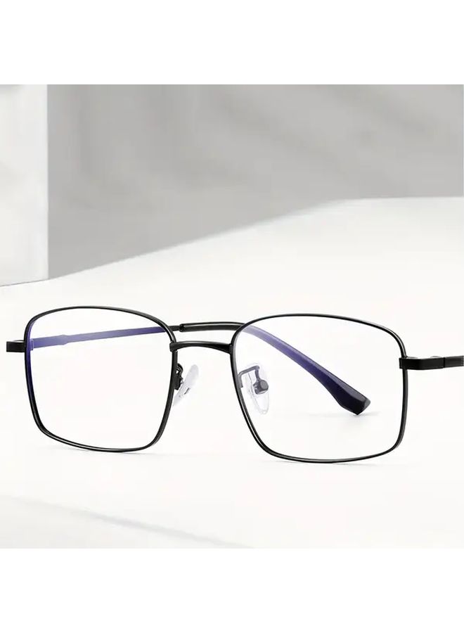 FYTOO Ultra Light Titanium Reading Glasses Black Frame Unisex Office Travel Y8005H - Image 2