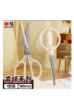 M&G M&G Chenguang stainless steel scissors Household Life Crystal Clear Holding 180mm  - No:ASS913N3  - Image 2