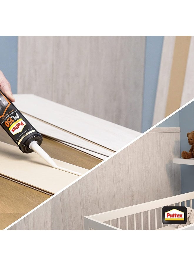 Henkel Pattex Solvent Technology Based Construction Adhesive PL150 380g-Beige