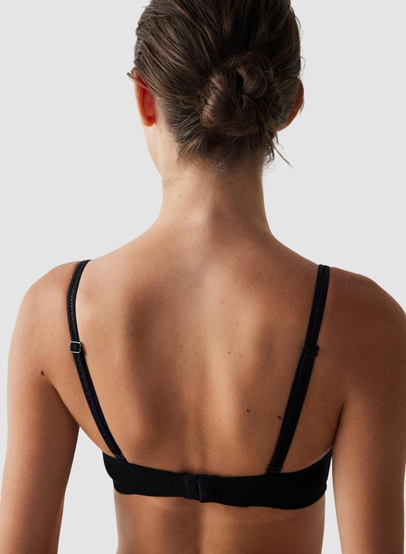 Penti Black Padded Pop Up Sutyen Bra - Image 4