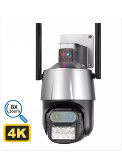 Qasul 4K Full HD Motorized Police Siren Wifi Wireless Waterproof Dual Lens Camera  - Image 1