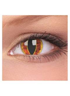 ColourVUE Crazy Lens - SAURONS EYE Cosplay Lenses Yearly Disposable - 2 Lenses  - Image 3
