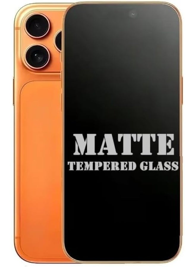 Muzz MATTE Screen Protector for iPhone 17 Air 9H Tempered Glass Matte Anti-Glare Scratch Resistant iPhone 17 Air