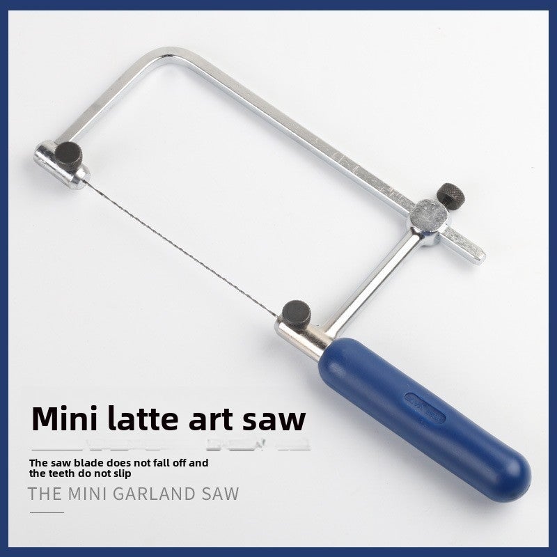 Mini U-Shaped Saw: 65MN Material, Fine Tooth Bar for Precise Clean Cuts - Compact Maneuverable Design, Versatile Cutting Tool for DIY Enthusiasts, Beginners, Woodworking & Construction Projects - Image 3