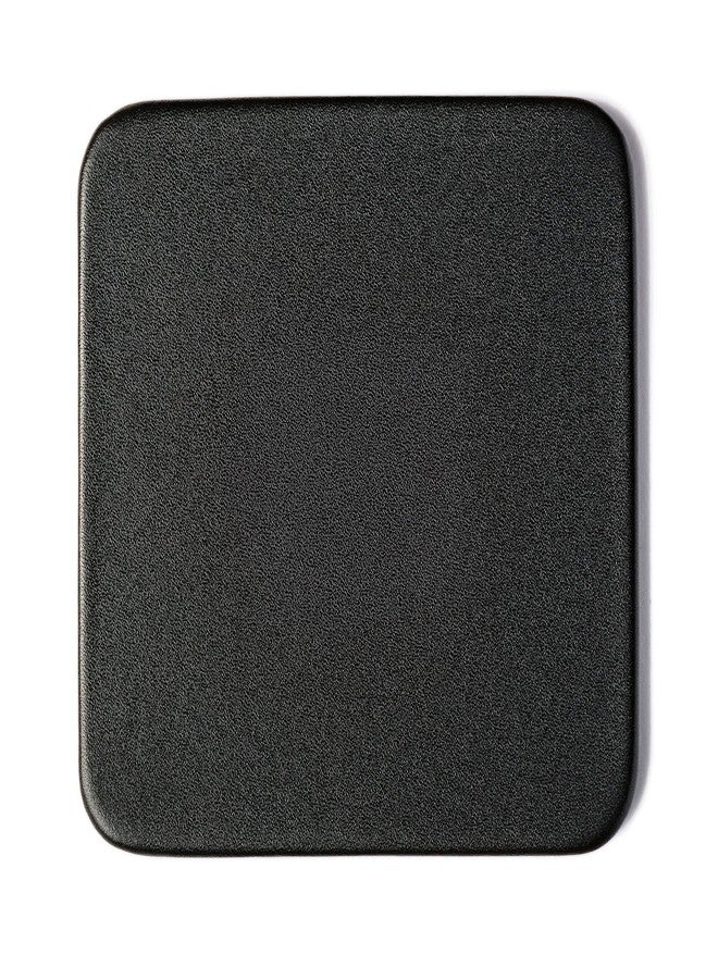 Dacasso Black Leather 4-Square Coaster Set - Image 4