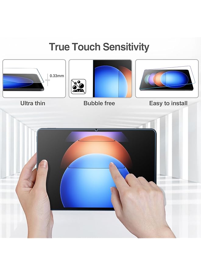 Procases 2 Pack Screen Protector For Xiaomi Pad 6S Pro 12.4 Inch Tempered Glass Film Guard For Xiaomi Pad 6S Pro 12.4 Inch - Image 4