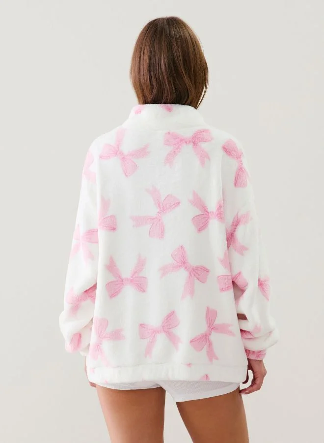 انديز سترة صوفية بنمط القوس