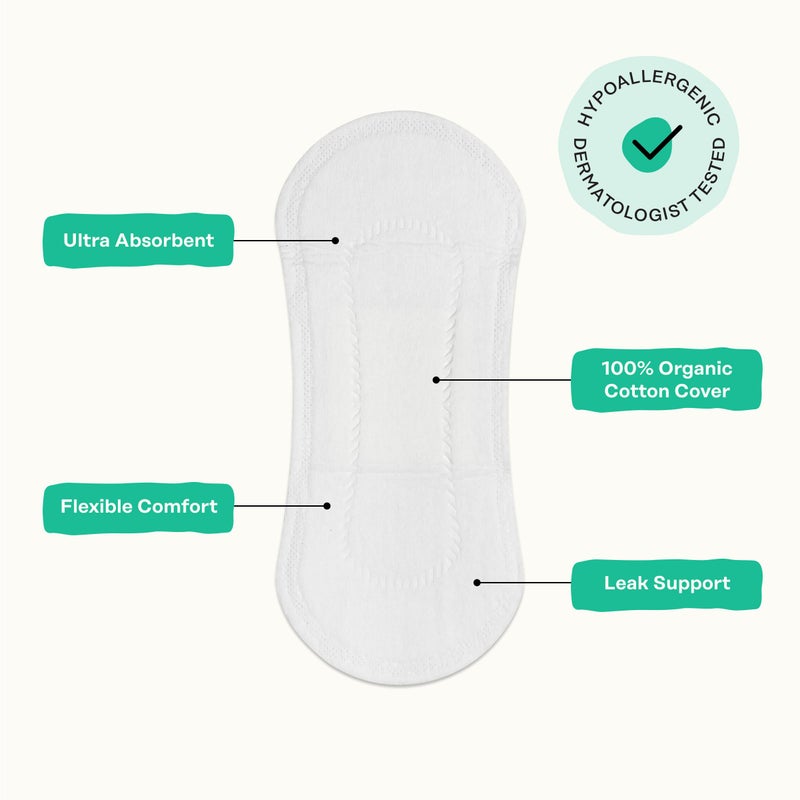 The Honey Pot Company - Herbal Everyday Panty Liners for Women - Infused w/Essential Oils for Cooling Effect & Organic Cotton Cover - Feminine Care - 30 ct - Image 5