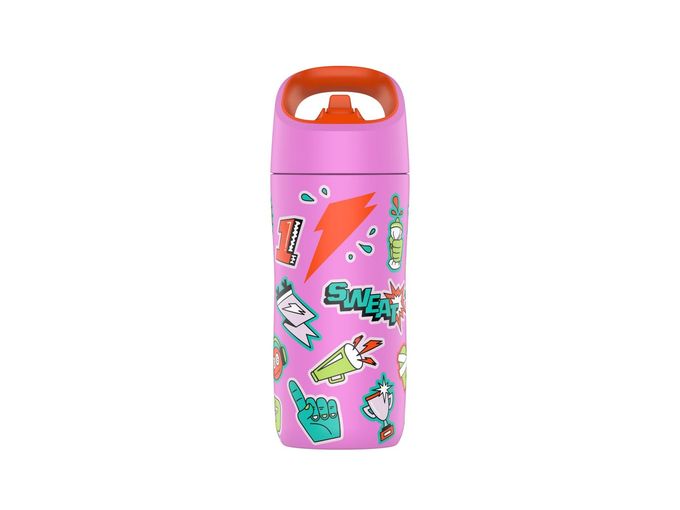 Gatorade Kids' Rookie Metal Water Bottle, 12oz, Stainless Steel Bottle, Double-Wall Insulation, Vacuum Insulated, Thermo Mug