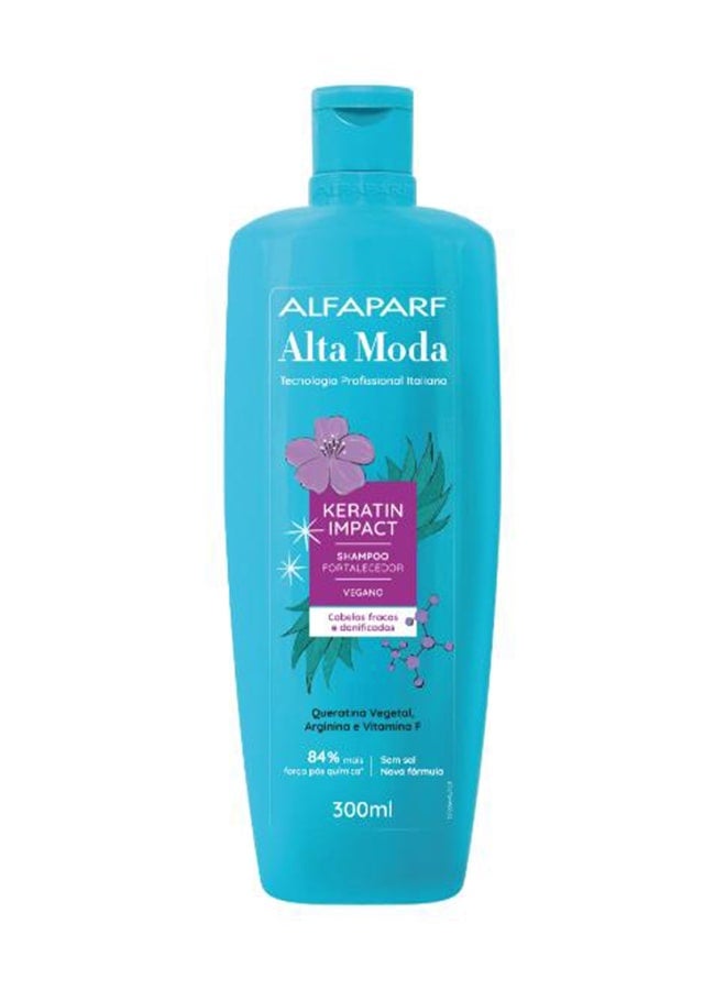 ALTA MODA Shampoo Keratin For Weak & Damaged Hair 300Ml