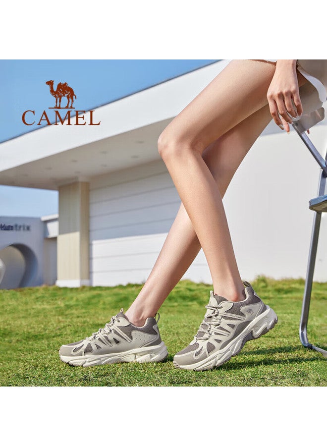 camel Camel [xianglong] Hiking Shoes For Men And Women, Outdoor Breathable Trekking Shoes, Water-resistant, Non-slip, Shock-absorbing Sports Shoes - Image 4