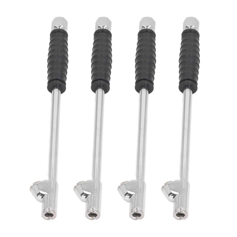 Air Chuck Tire Inflator 4 Pcs Set For Car And Motorcycle 10 6 Inch Valve - Image 3