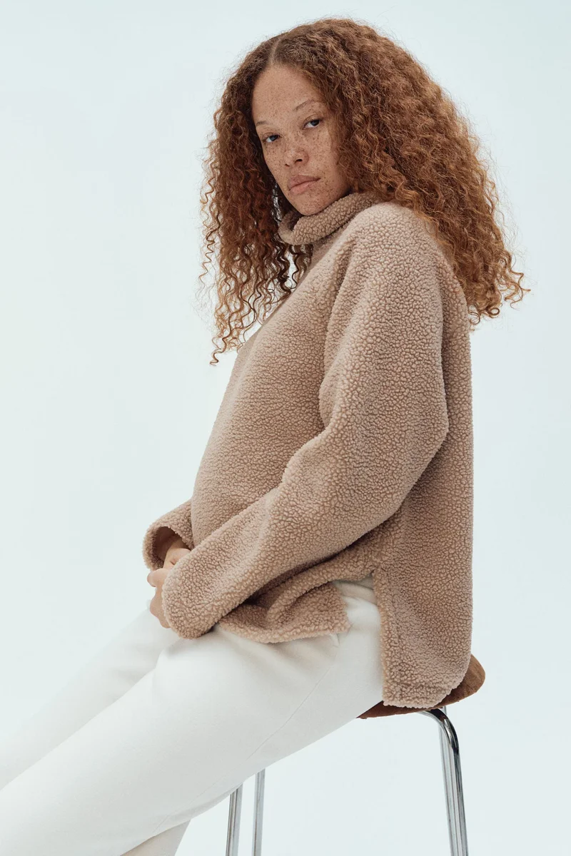 H&M  MAMA Before & After Teddy nursing sweatshirt for Women | Best Price UAE