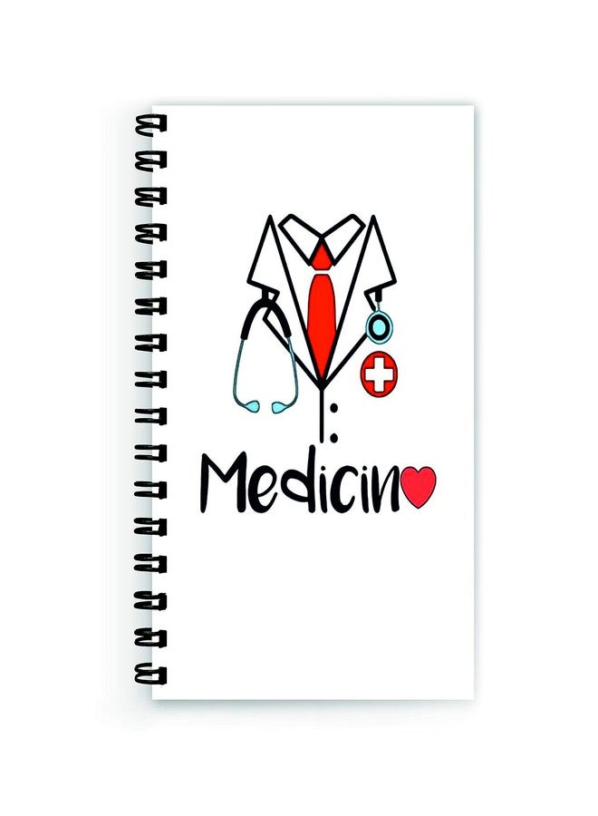 Plan To Gift Wire Bound Medicine Printed,Wire Bound Spiral Printed unruled Doctor Strange Notebook Pages :160 (Size :A5) - Image 2