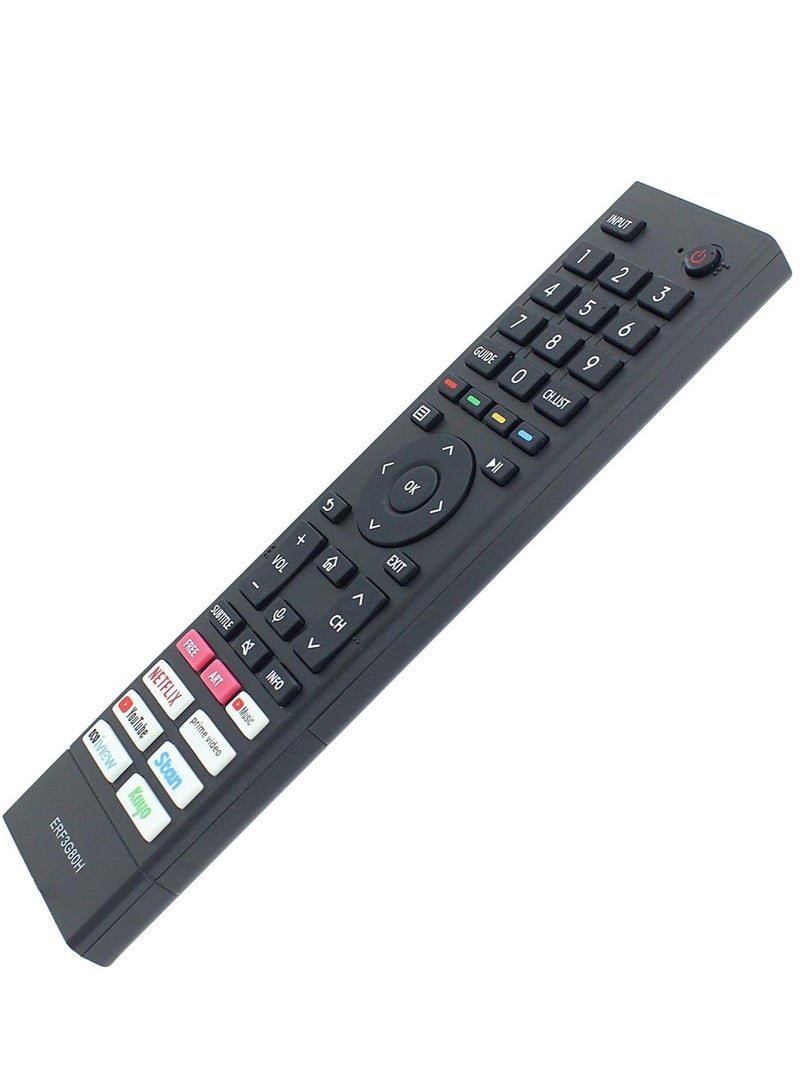 ELTRAZONE RF3G80H Replacement IR Remote Control for Hisense TV A7G U7G Series 43A7G 50A7G 55A7G 65A7G 75A7G 85A7G 43A7HAU 50A7HAU 55A7HAU 65A7HAU 75A7HAU 85A7HAU 85A7HAU 85A7HAU with battery - Image 3