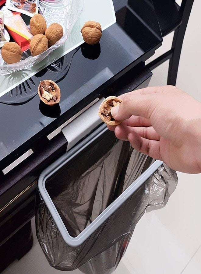 Vroxy Plastic Kitchen A Trash Hanging Rubbish Trash Carrier Bin Bag Savvy Attach Holder for Bathroom Office Schools Trash Dustbin Hanging Bag (1Pcs) - Image 3