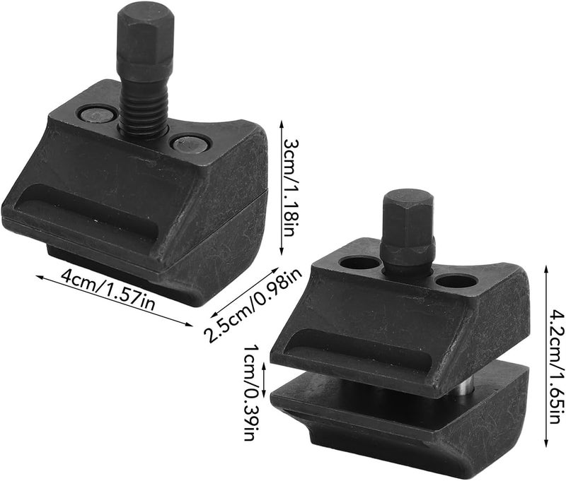 Suspension Strut Spreader Tool, Steering Hub Splitter, 2PCS Steel - Durable Construction, Effortless Installation, Universal Fit for Automotive Repair - Image 3