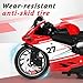 MQDMINI Motorcycle Toy for Metal Diecast Toy Motorcycle with Lights Sounds Automatic Drive for Boys Girls Aged 312Red - Image 4